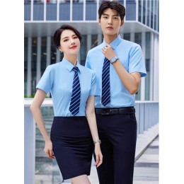 設計時尚斜紋短袖恤衫   訂做10色男女裝斜紋恤衫   女款修身顯瘦  男版商務微修  銀行經理  大學畢業恤衫   商業公司   建筑公司職員  聚酯纖維59.4%   棉40.6%   MIZIQI6230 SKR083  設計時尚斜紋短袖恤衫   訂做10色男女裝斜紋恤衫   女款修身顯瘦  男版商務微修  銀行經理  大學畢業恤衫   商業公司   建筑公司職員  聚酯纖維59.4%   棉40.6%   MIZIQI6230 SKR083